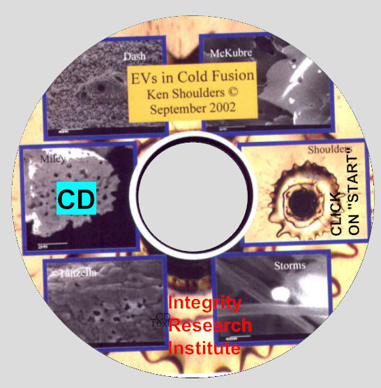 Charge Clusters by Ken Shoulders CD