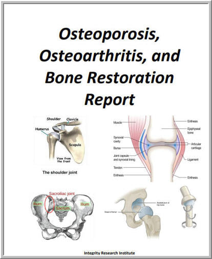 Osteoporosis, Osteoarthritis & Bone Restoration Electronic Report