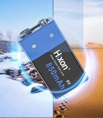 Battery, Rechargeable  850 mAh  9V  replacement for EM Pulser