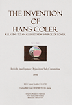 The Invention of Hans Coler: An Alleged New Power Source